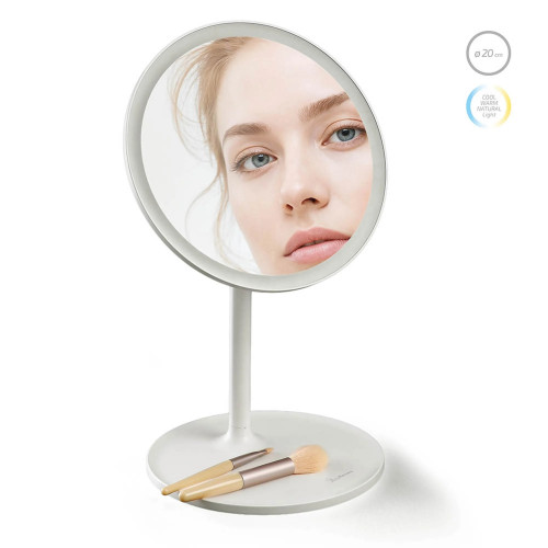 LED козметично огледало за грим Luigi Ferrero FR-801 - 20 cm