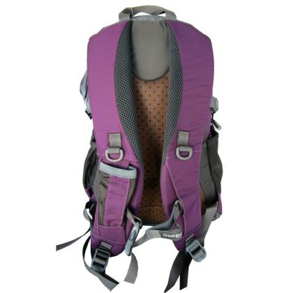 Градска раница ONE POLAR- 2 г. гаранция- сиво със синьо и лилаво