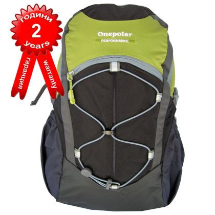 Градска раница ONE POLAR Зелена, 18L, с анатомичен гръб