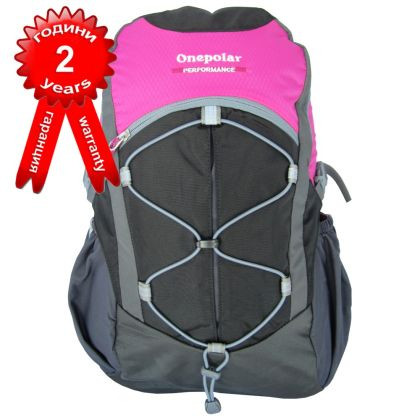 Градска раница ONE POLAR Цикламена, 18L, с анатомичен гръб