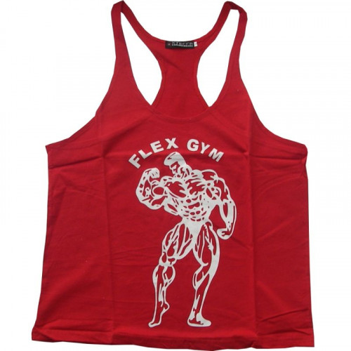 Потник за фитнес -Червен - Размер XL