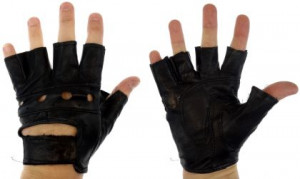 Ръкавици за колоездене и фитнес - естествена кожа