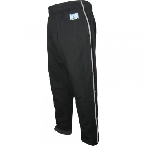 Фитнес шалвари - Черни с бял кант