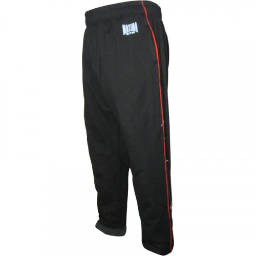 Фитнес шалвари - Черни с червен кант