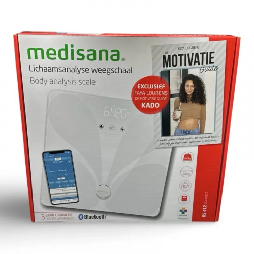Medisana BS 412 connect – кантар-анализатор с Bluetooth®