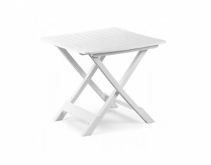 Сгъваема градинска маса с размери 79 x 72 x 70 cm