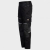 Работен панталон REVOLT 4STRETCH Black/Dark Grey/Grey-megahome.bg