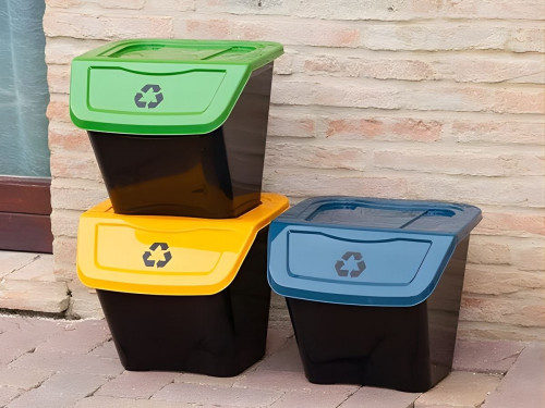 Кошчетата за разделно събиране Dea Home 3 х 30 л