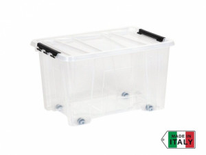 Кутията за съхранение Dea Home 15 л с колелца