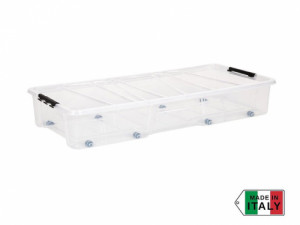 Кутията за съхранение Dea Home 35 л с колелца