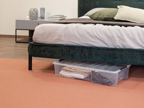 Кутията за съхранение Dea Home 35 л с колелца