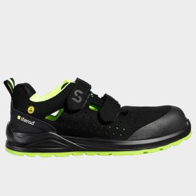 Работни сандали JETT S1PS ESD - BLACK/GREEN