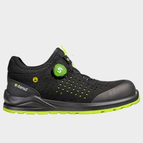 Работни обувки JETT S1PS ESD - BLACK/GREEN