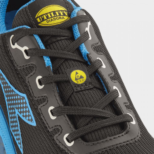 Работни обувки DIADORA VORTEX DA2 LOW S3S SC SR HRO ESD BLACK/BL