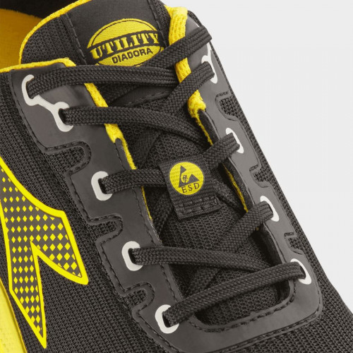 Работни обувки DIADORA VORTEX DA2 LOW S3S SC SR HRO ESD BLACK/YE