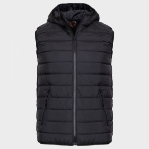 Мъжки елек SPEEDY NEO - HOOD BLACK