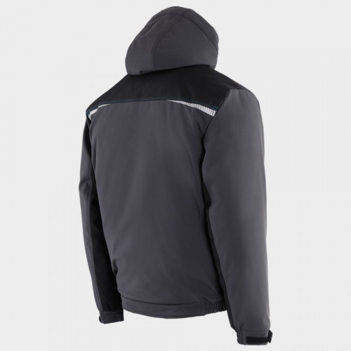 Работно яке REVOLT SOFTSHELL WINTER - GREY/BLACK