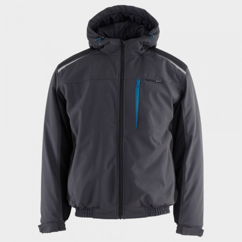 Работно яке REVOLT SOFTSHELL WINTER - GREY/BLACK