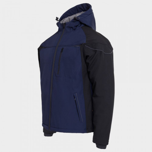 Софтшел яке PRISMA SOFTSHELL WINTER - NAVY BLUE/BLACK