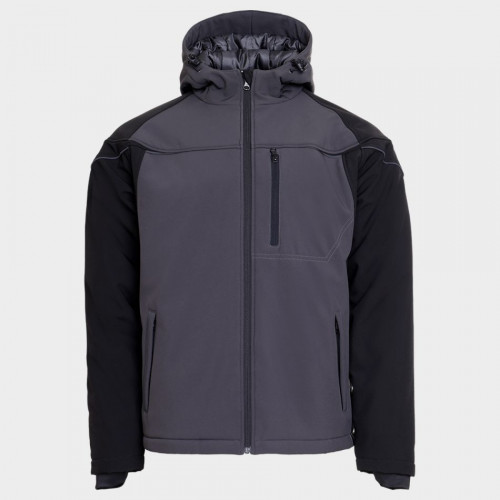Софтшел яке PRISMA SOFTSHELL WINTER - DARK GREY/BLACK