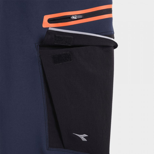 Работен панталон DIADORA PANT HYBRID CARGO - BLACK/BLUE