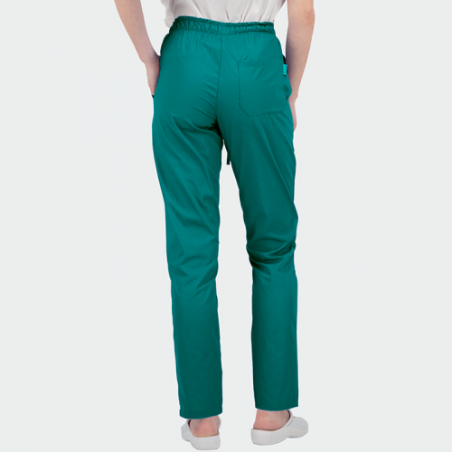 Медицински панталон Bwell ALESSI - карибско зелено