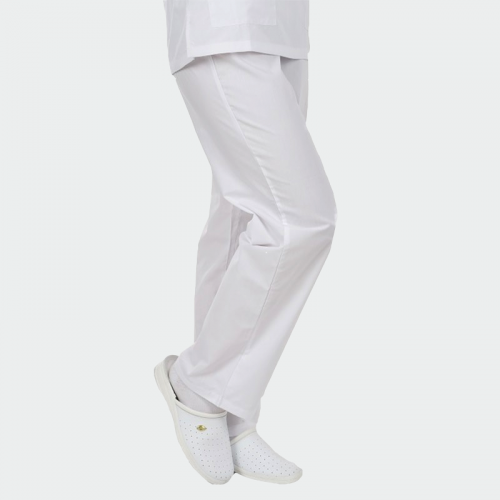 Медицински панталон Bwell BATISTA - Бял