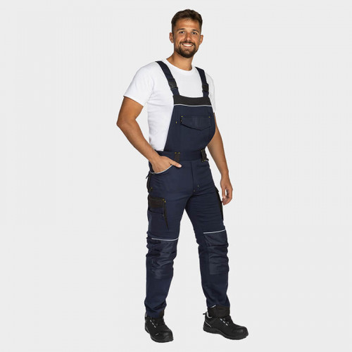 Работен гащеризон BWOLF DAYTONA Salopette - Тъмносин