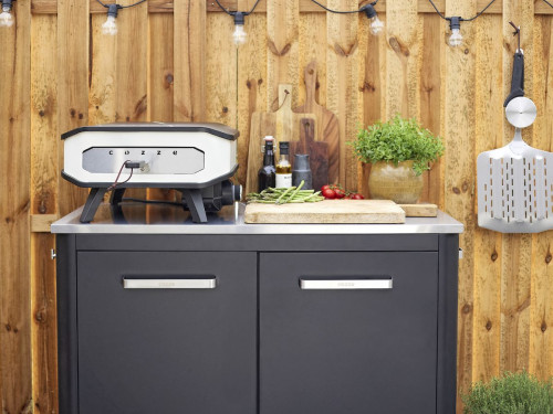 Ел. фурна за пица Cozze 13" 2200W с камък и дигитално управление