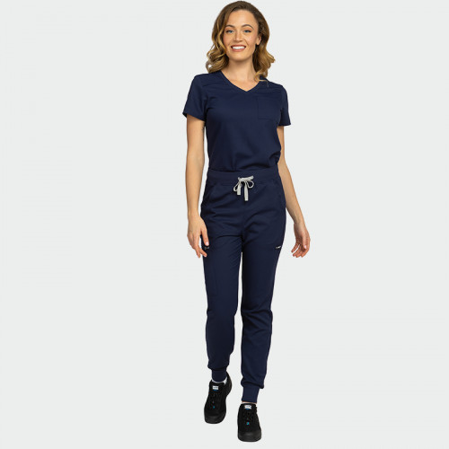 Медицинска туника Bwell AURELIA Tunic - Тъмносиня