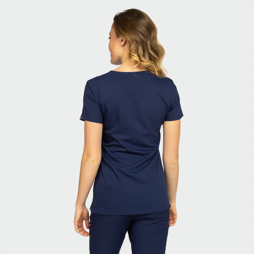 Медицинска туника Bwell AURELIA Tunic - Тъмносиня