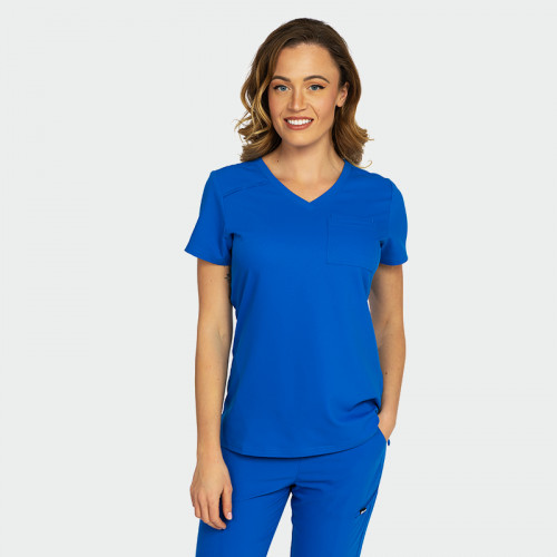 Медицинска туника Bwell AURELIA Tunic- Кралско синя