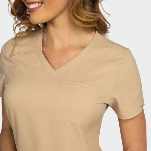 Медицинска туника Bwell AURELIA Tunic Latte