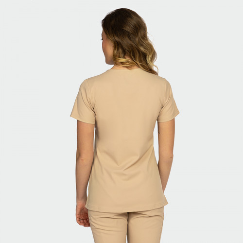 Медицинска туника Bwell AURELIA Tunic Latte