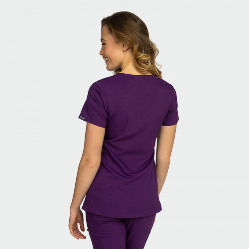 Медицинска туника Bwell AURELIA Tunic Eggplant