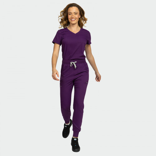 Медицинска туника Bwell AURELIA Tunic Eggplant