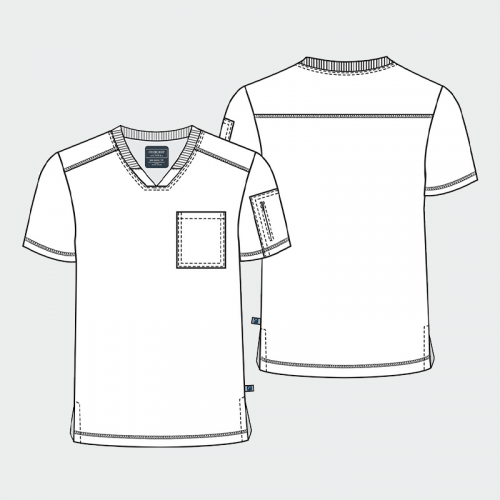 Медицинска туника CHEROKEE CK824A Черена