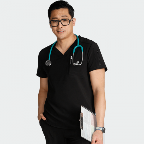 Медицинска туника CHEROKEE CK824A Черена