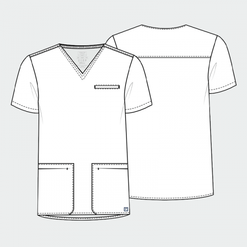 Медицинска туника CHEROKEE CK719A Кралско синя