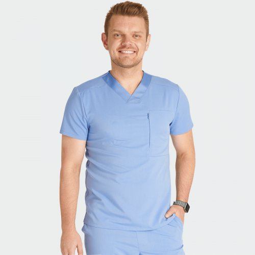 Медицинска туника CHEROKEE CK718A Светлосиня