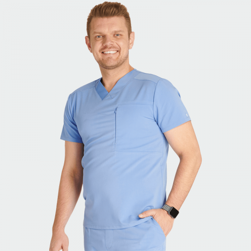 Медицинска туника CHEROKEE CK718A Светлосиня