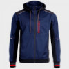 Работно яке REVOLT 4STRETCH NAVY BLUE/BLACK/RED-megahome.bg