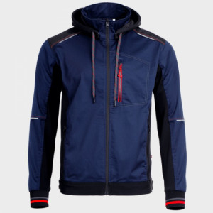 Работно яке REVOLT 4STRETCH NAVY BLUE/BLACK/RED