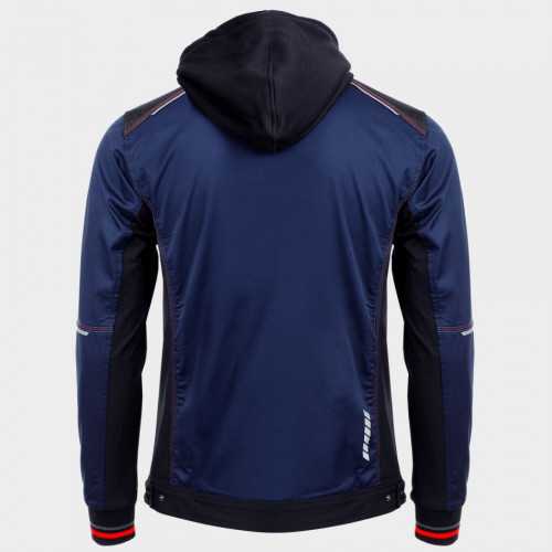 Работно яке REVOLT 4STRETCH NAVY BLUE/BLACK/RED