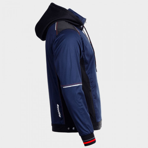 Работно яке REVOLT 4STRETCH NAVY BLUE/BLACK/RED