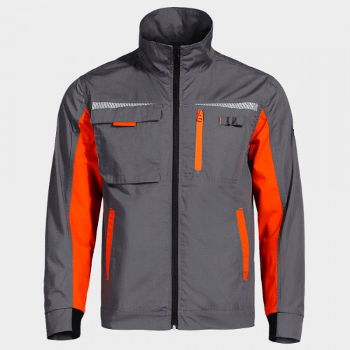 Работно яке PRISMA LIGHT STRETCH GREY/ORANGE