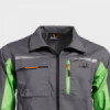 Работно яке PRISMA LIGHT STRETCH GREY/GREEN-megahome.bg