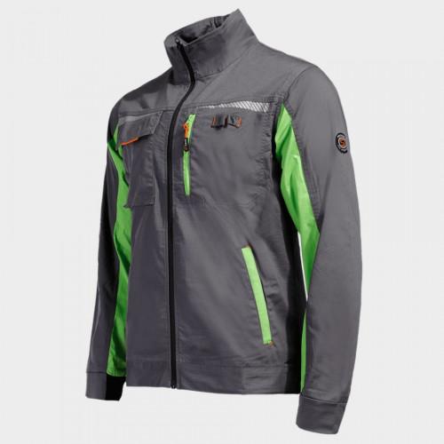 Работно яке PRISMA LIGHT STRETCH GREY/GREEN