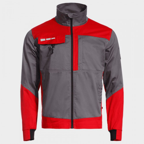 Работно яке EOS STRETCH RED/GREY