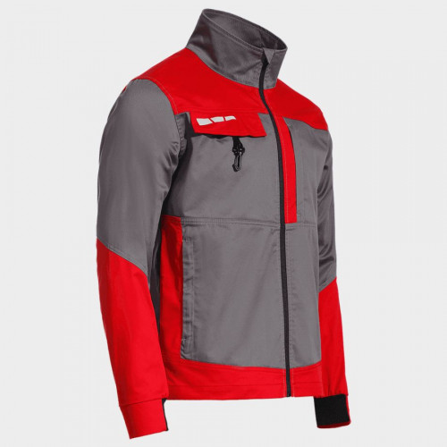 Работно яке EOS STRETCH RED/GREY